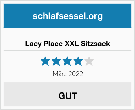  Lacy Place XXL Sitzsack Test