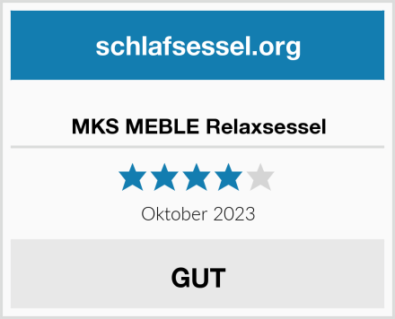  MKS MEBLE Relaxsessel Test