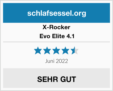 X Rocker Evo Elite 4.1 Test